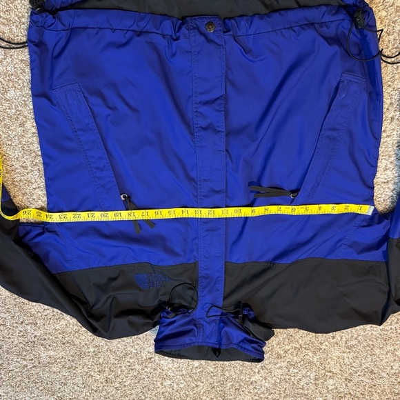 The North Face Jacket Mens Large Blue Black Hooded Full Zip Long Sleeve - Picture 4 of 13